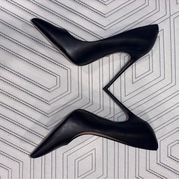 Sam Edelman | Black Hazel Pointed Toe Heel | Size 7.5 US | 3.75” - Picture 6 of 10